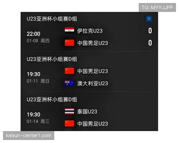 中国U23战平澳大利亚取重要一分 防守韧性经受高强度考验